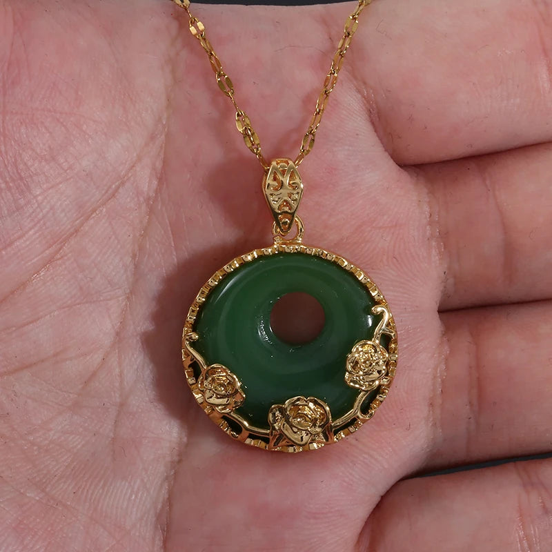 Rose Flower Necklace