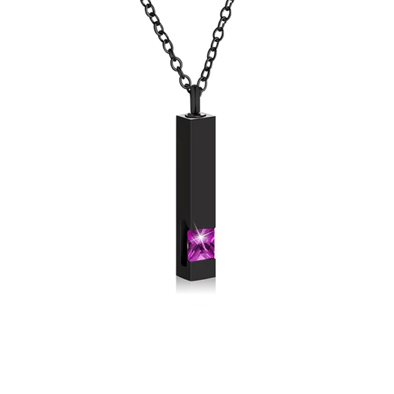 3-Style Stainless Steel Cremation Urn Necklace