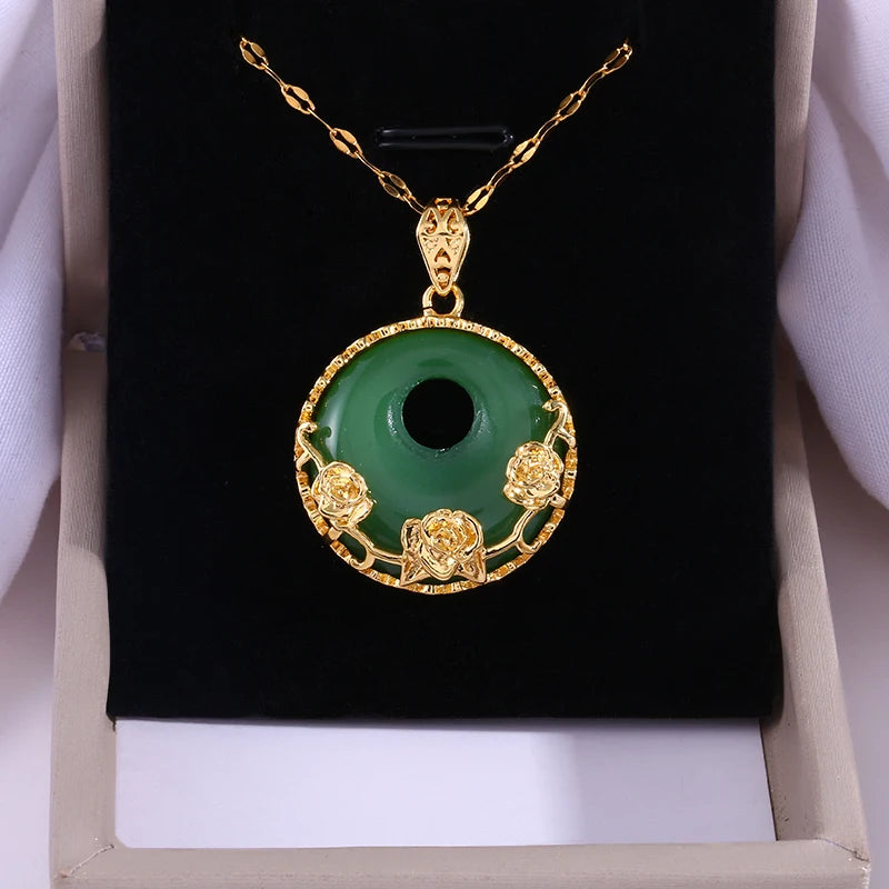 Rose Flower Necklace