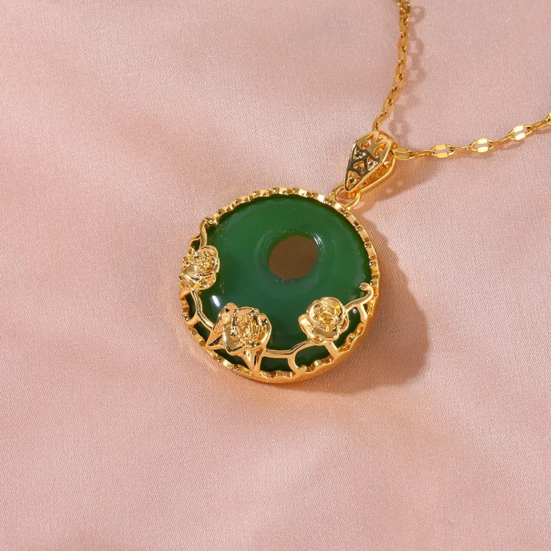 Rose Flower Necklace