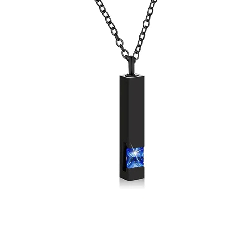 3-Style Stainless Steel Cremation Urn Necklace