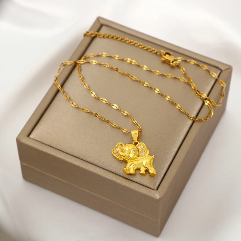 elephant  necklace
